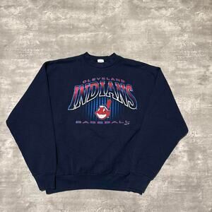 Vintage 1990s cleveland indians crewneck